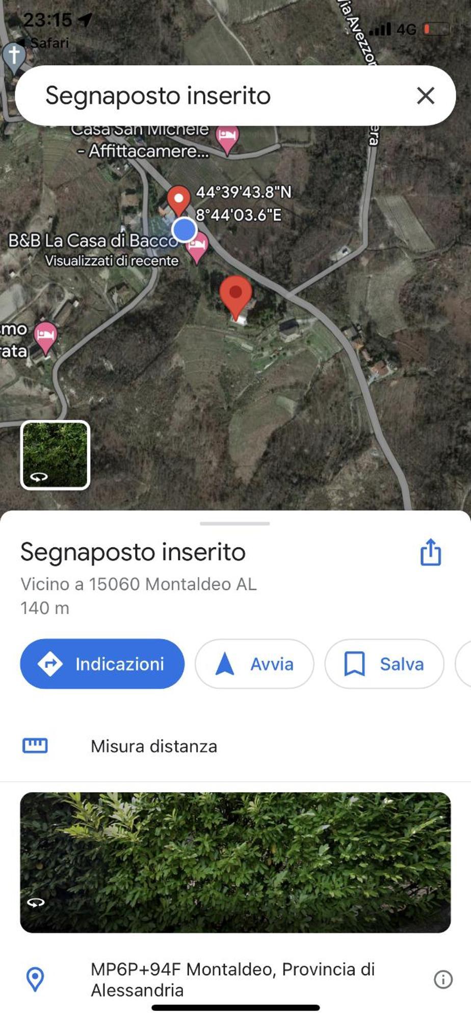 La Casa Di Bacco B&B Lerma Kültér fotó